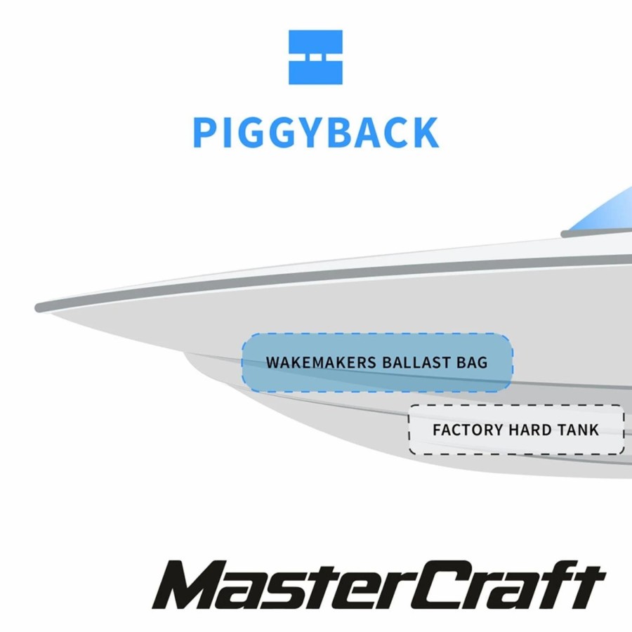 Wakeboard Ballast * | Wakemakers 2013-2016 Mastercraft X10 Piggyback Front Factory Ballast Upgrade