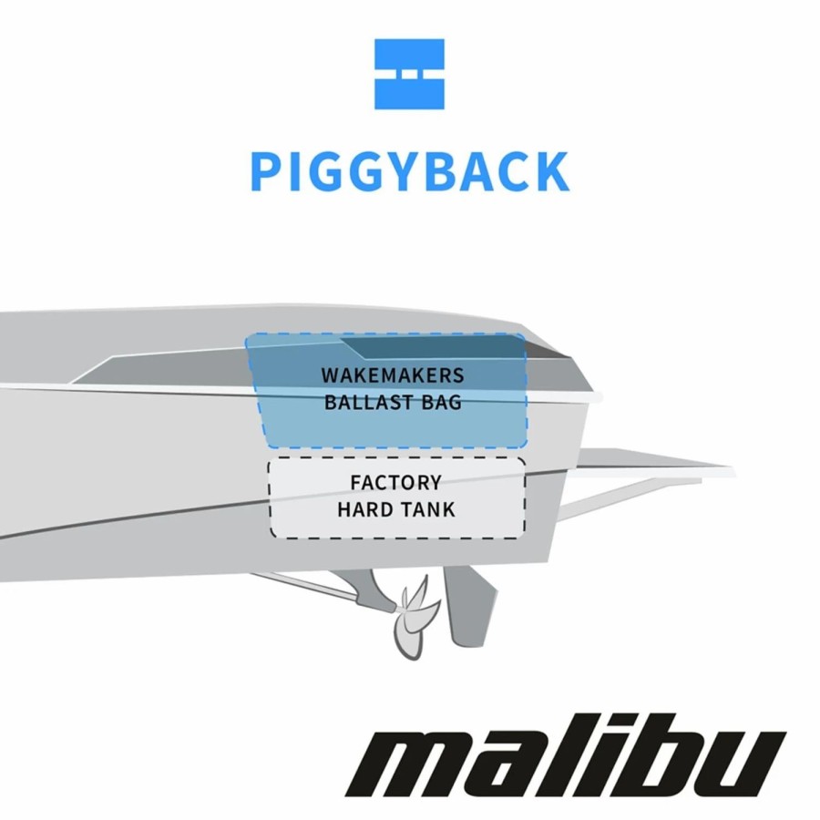 Wakeboard Ballast * | Wakemakers 2012 Malibu Wakesetter 22 Mxz Piggyback Rear Factory Ballast Upgrade