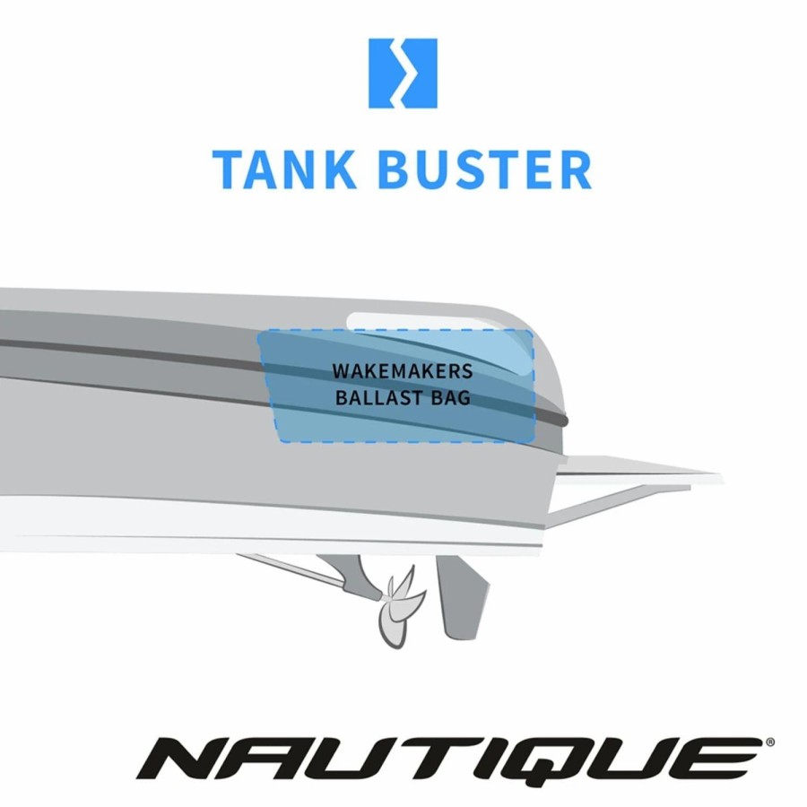 Wakeboard Ballast * | Wakemakers 1999-2001 Nautique Super Air Nautique Tankbuster Rear Factory Ballast Upgrade