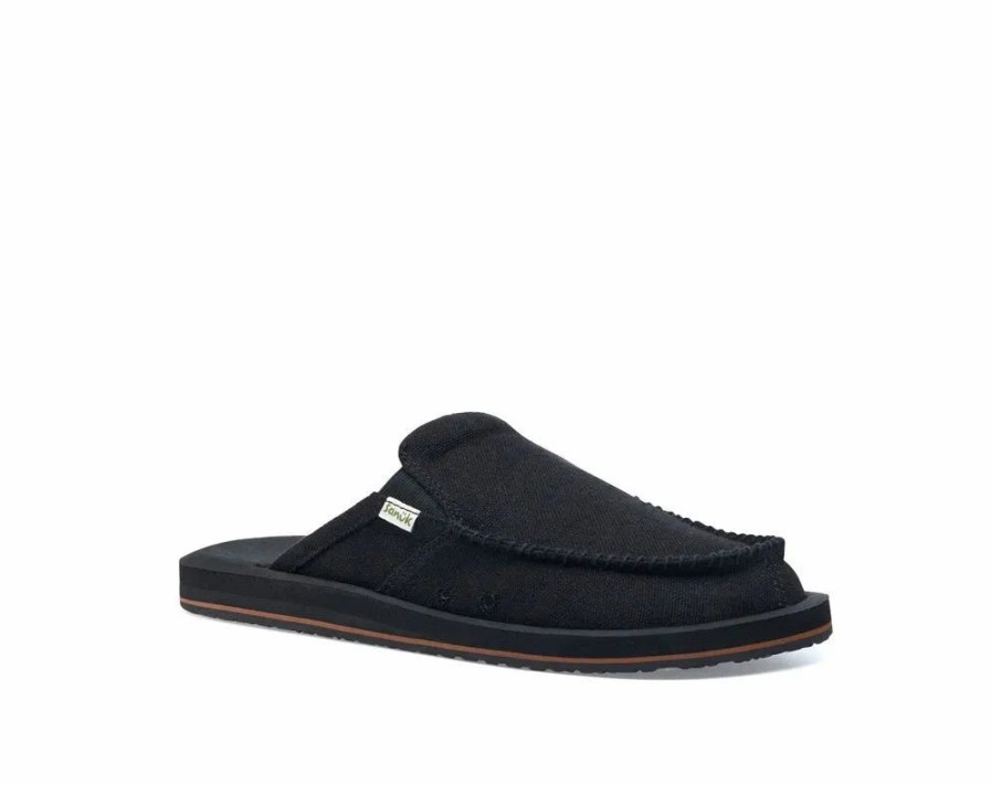 Footwear * | Sanuk Mens Slippers You Got My Back St Hemp