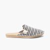 Footwear * | Reef Womens Shoes Escape Mule Tx Black Stripes (Bsp)