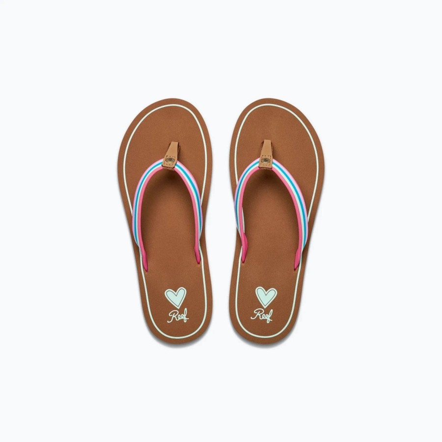 Footwear * | Reef Kids Sandals Girls Devy Multi