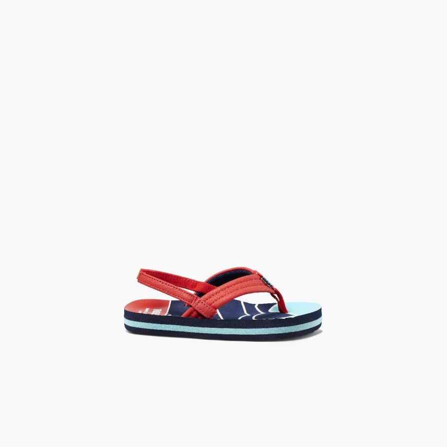 Footwear * | Reef Kids Sandals Jonas Claesson Little Ahi Mountain Wave (Mtv)