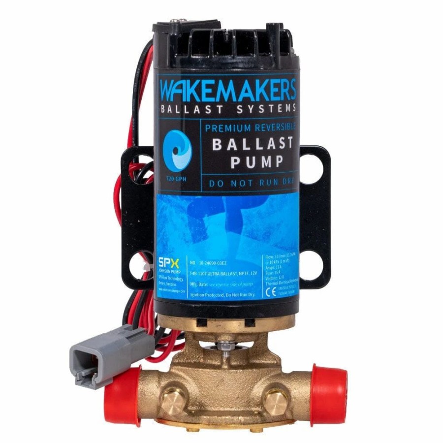 Wakeboard Ballast * | Wakemakers Premium Plug-And-Wake Reversible Ballast Pump (110Lbs/Min)