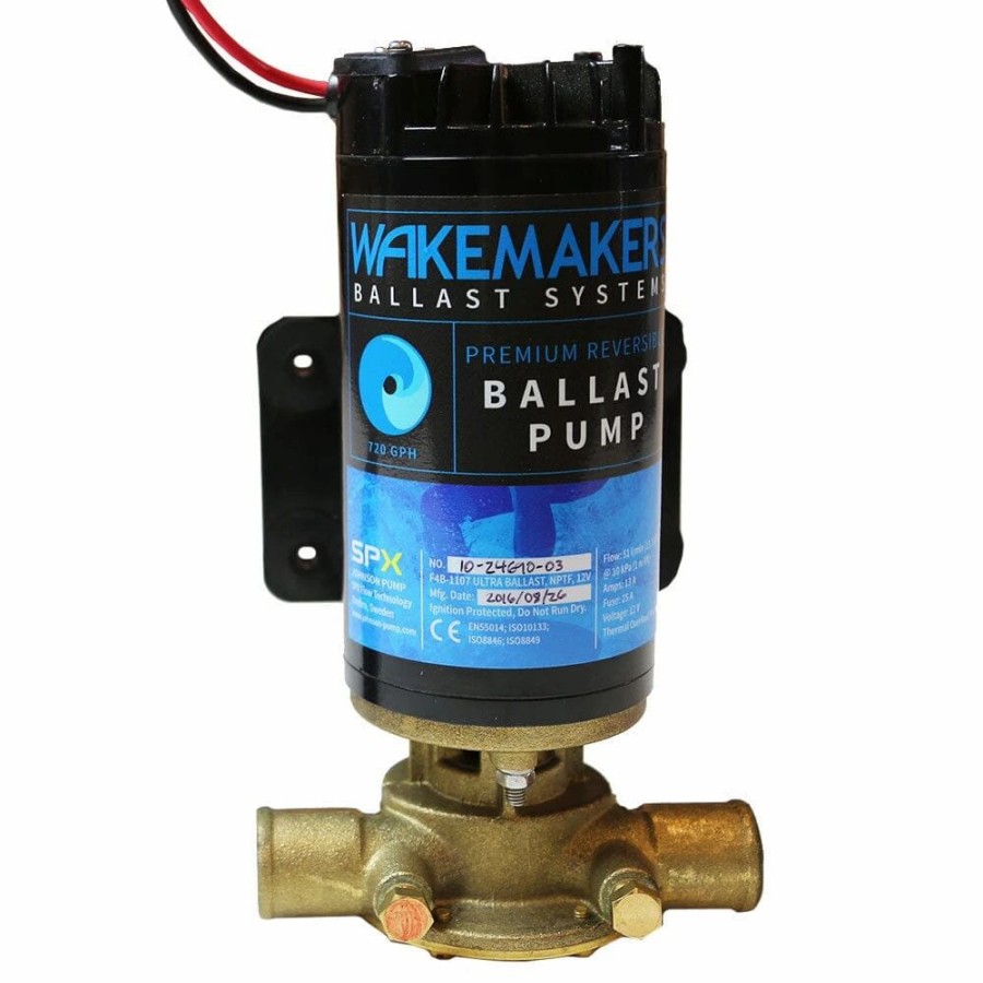 Wakeboard Ballast * | Wakemakers Premium Plug-And-Wake Reversible Ballast Pump (110Lbs/Min)