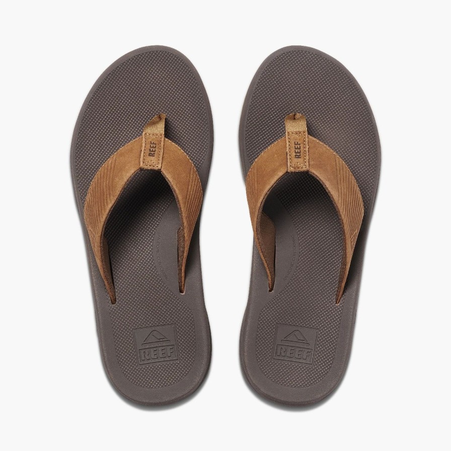 Footwear * | Reef Mens Sandals Leather Phantom Ii Bronze (Brz)