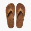 Footwear * | Reef Womens Sandals Drift Away Le Leather Caramel