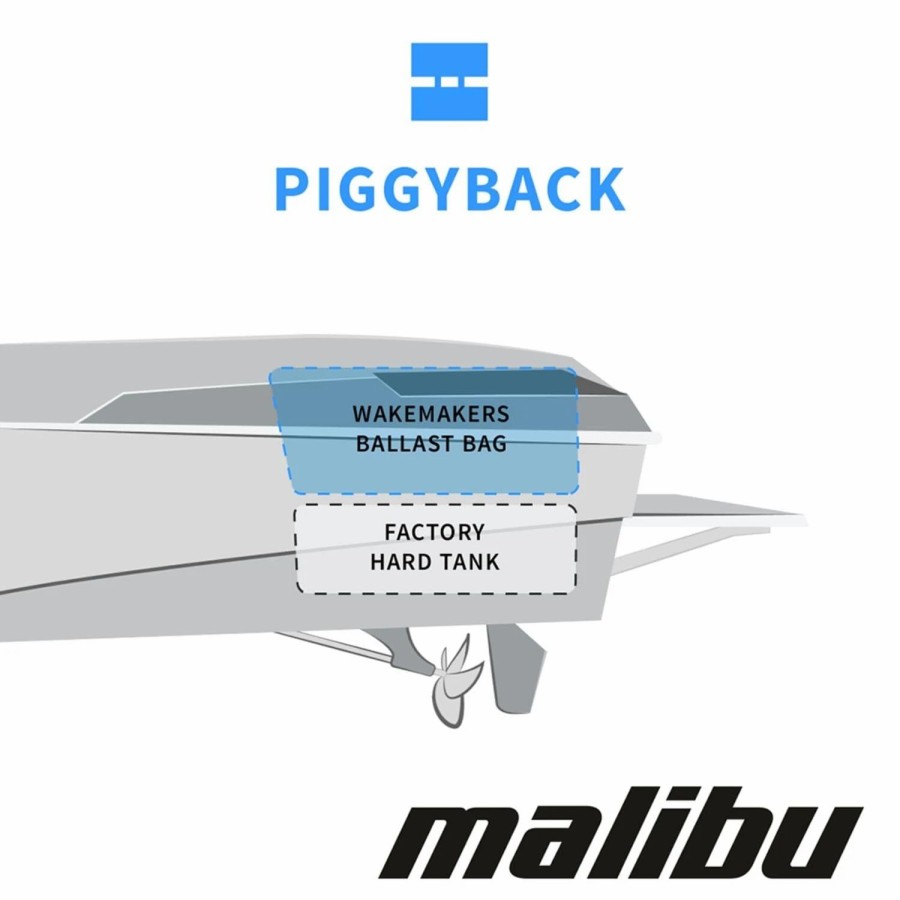 Wakeboard Ballast * | Wakemakers 2012 Malibu Vride 21 Piggyback Rear Factory Ballast Upgrade