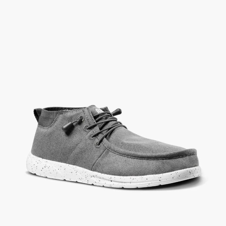 Footwear * | Reef Mens Shoes Cushion Coast Mid Charcoal (Char)