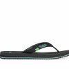 Footwear * | Sanuk Womens Sandals Yoga Paradise 2 Black Paradise Palms (Bppm)