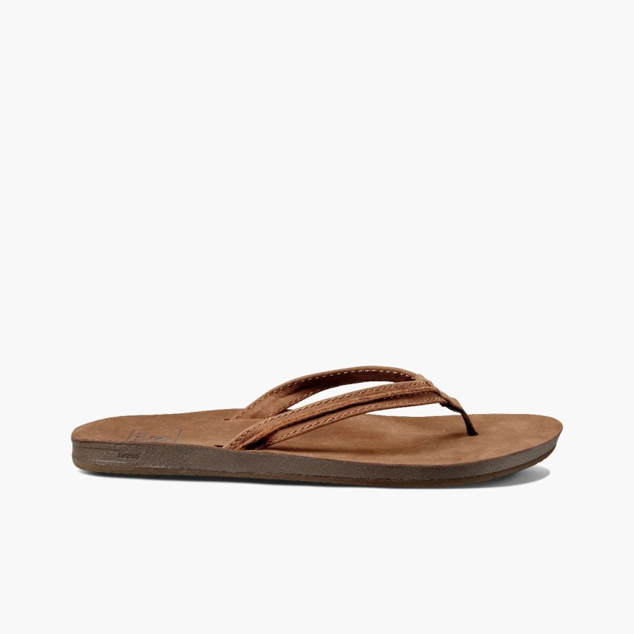 Footwear * | Reef Womens Sandals Cushion Bounce Swing Tobacco (Tob)