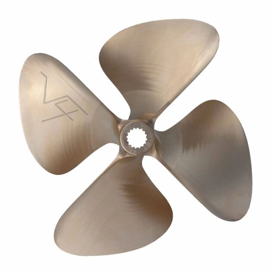 Propellers & Accessories * | Oj Wakepro V4 1825 4 Blade 15 X 16.25 Propeller