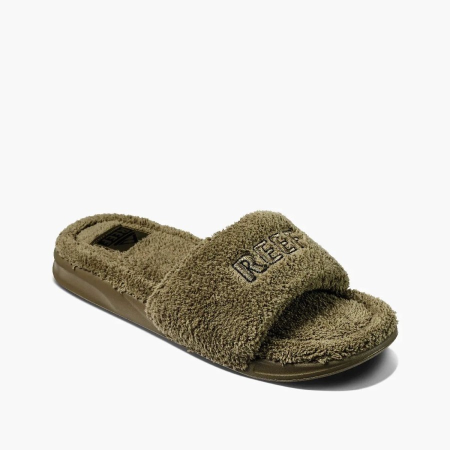 Footwear * | Reef Mens Slippers One Slide Chill