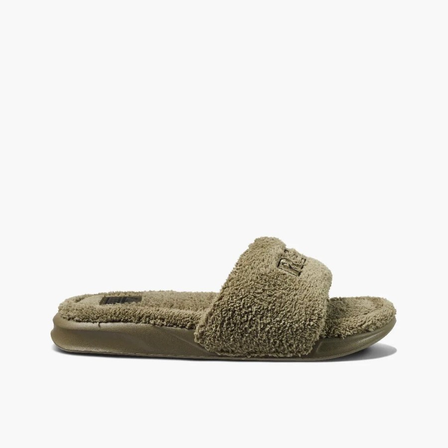 Footwear * | Reef Mens Slippers One Slide Chill