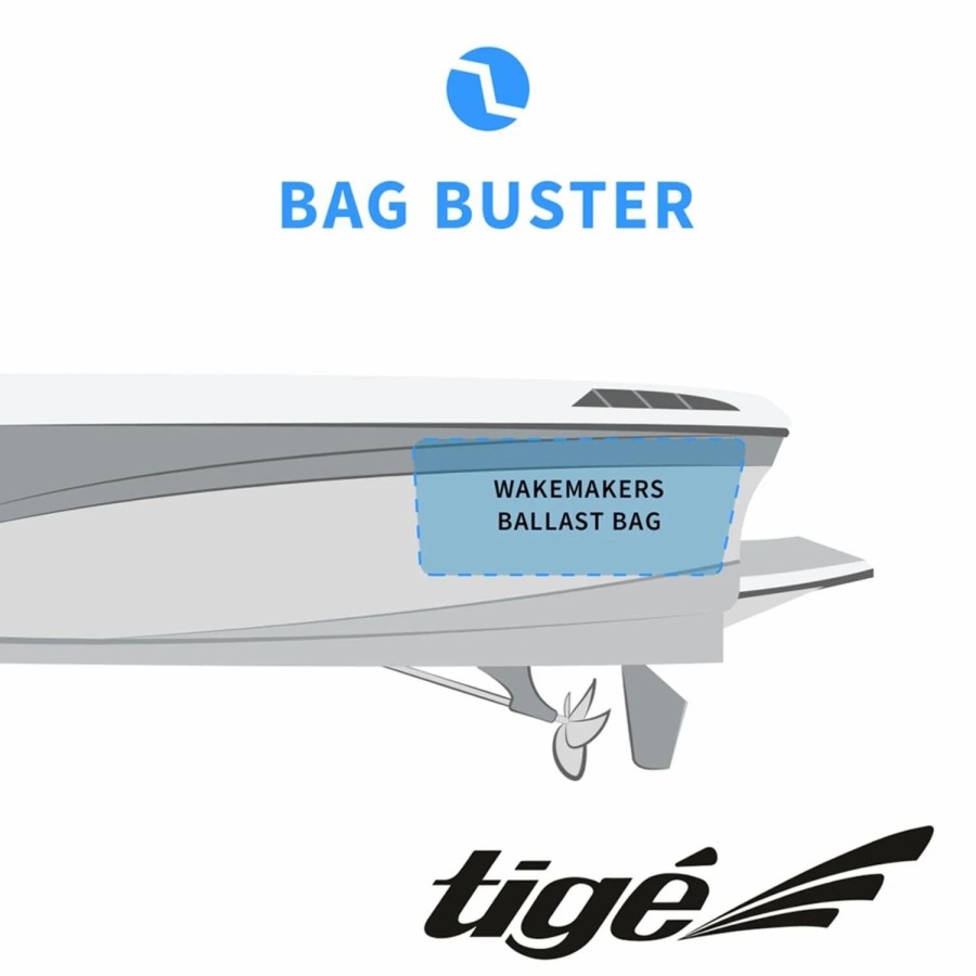 Wakeboard Ballast * | Wakemakers 2019 Tige Zx5 Bagbuster Rear Factory Ballast Upgrade