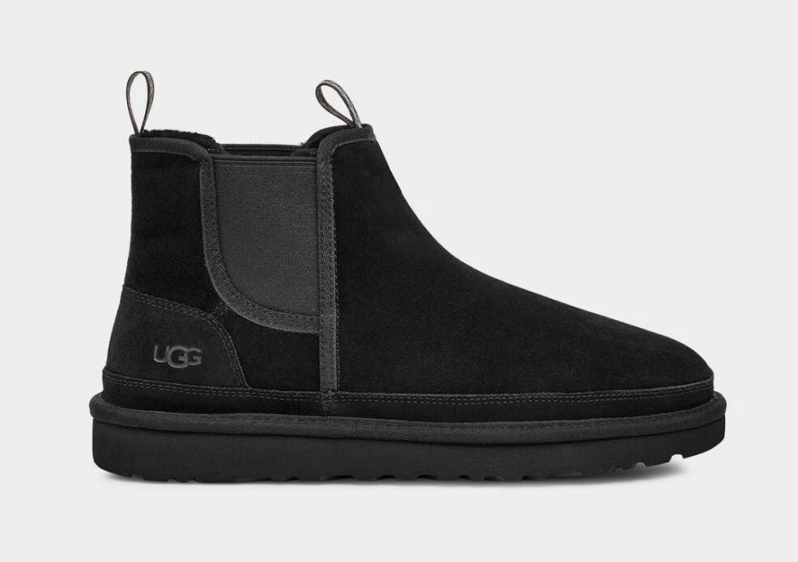 Footwear * | Ugg Mens Boot Neumel Chelsea Black