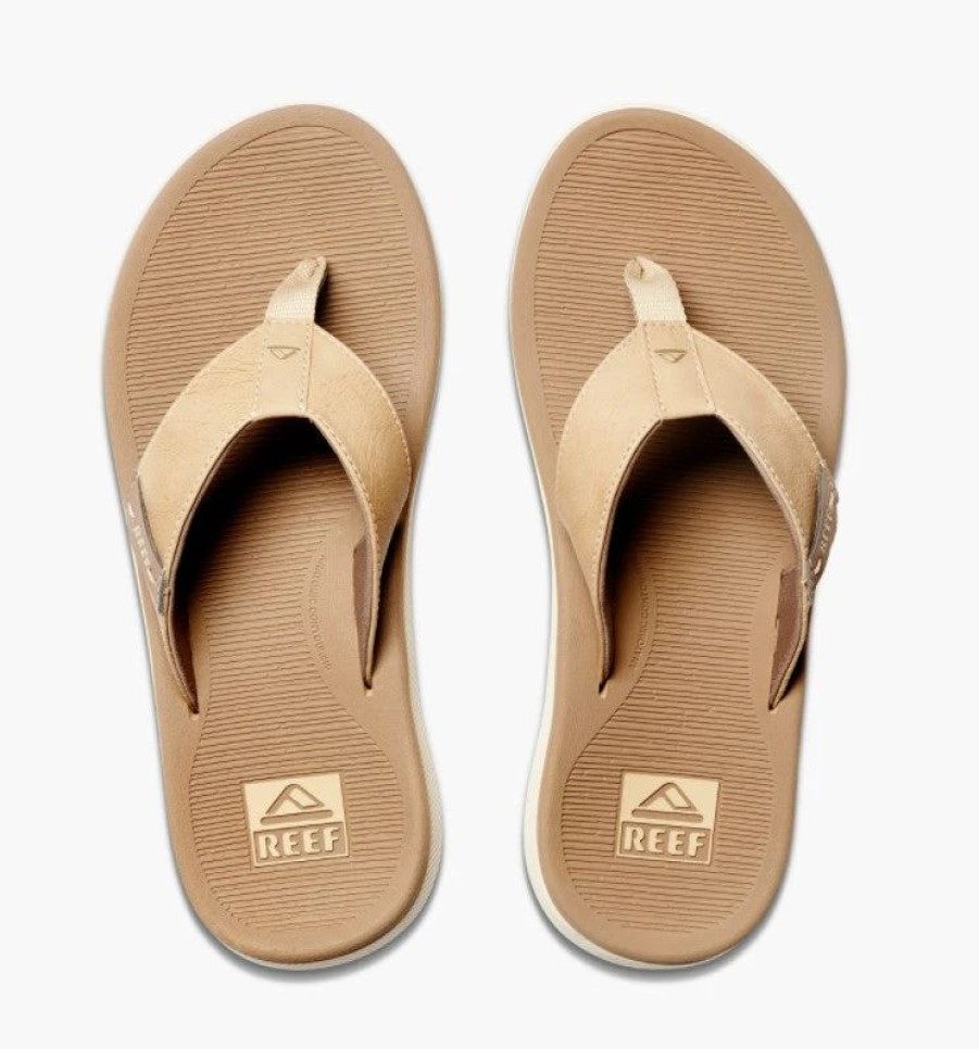 Footwear * | Reef Mens Sandals Santa Ana Tan