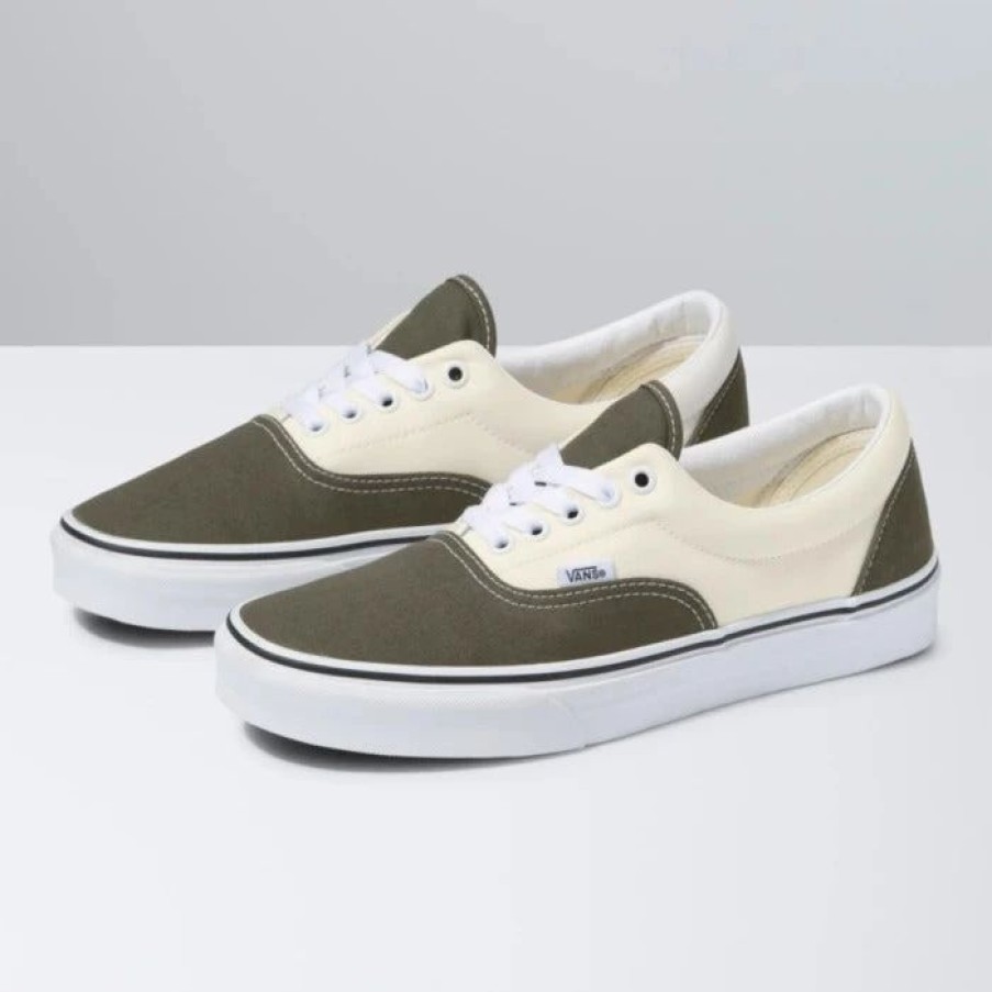 Footwear * | Vans Mens Shoes Utility Pop Era Blanc De Blanc/Khaki (B36)