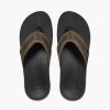 Footwear * | Reef Mens Sandals Cushion Lux Tan/Black