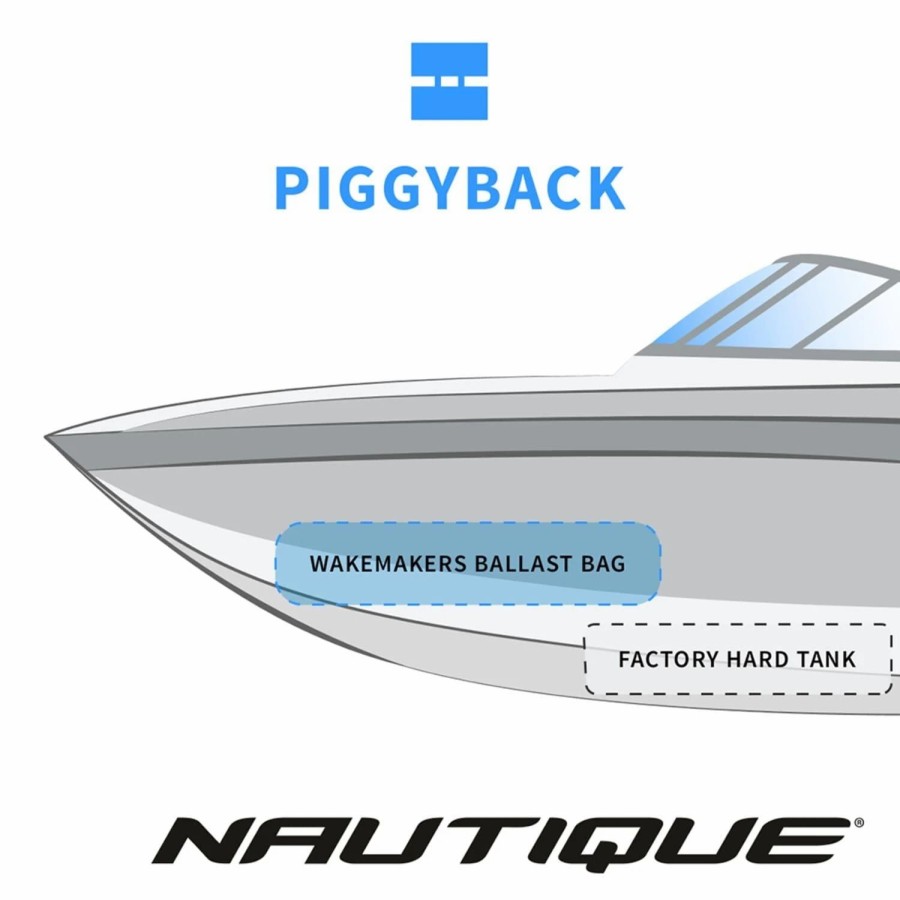 Wakeboard Ballast * | Wakemakers Nautique Piggyback Front Factory Ballast Upgrade