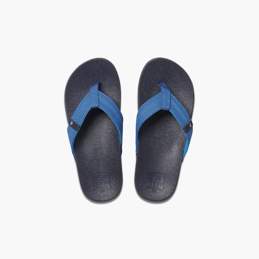 Footwear * | Reef Kids Sandals Cushion Phantom Bounce Navy (Nav)