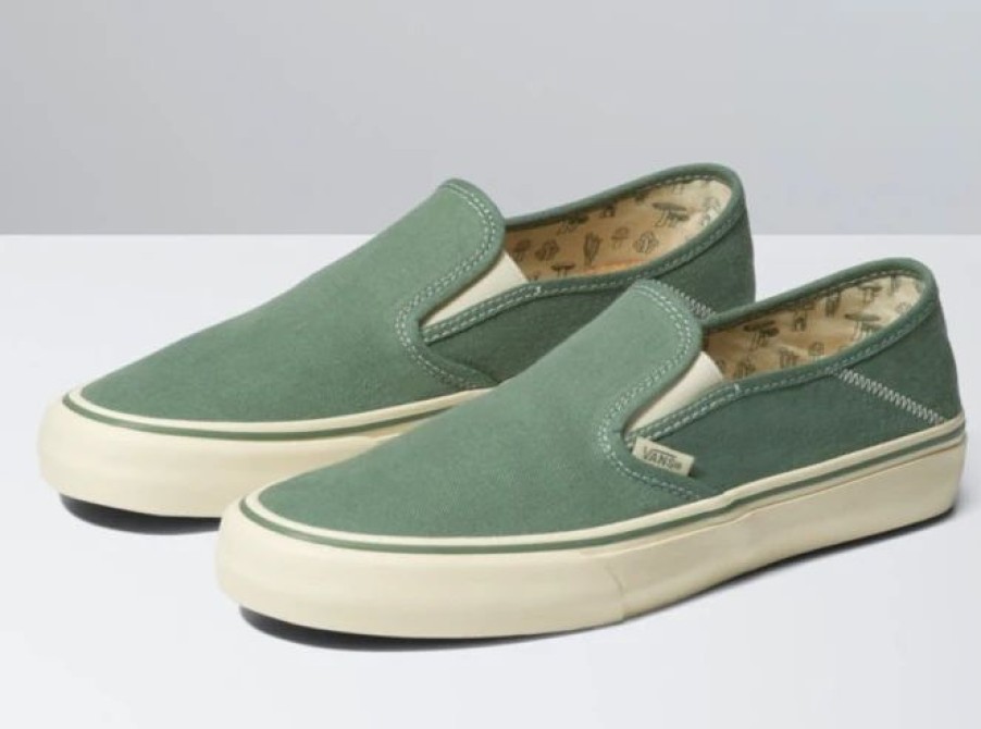 Footwear * | Vans Shoes Vans X Mollusk Slip-On Sf Nathaniel Russel Green/Antique (H2L)