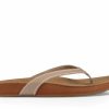 Footwear * | Sanuk Womens Sandals She Loungy Leather Natural (Nat)