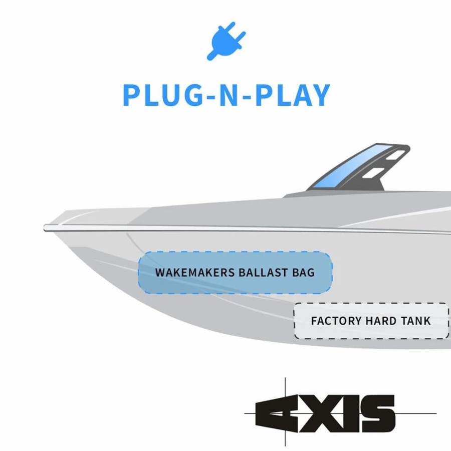 Wakeboard Ballast * | Wakemakers 2019-2022 Axis T23 Front Factory Ballast Upgrade