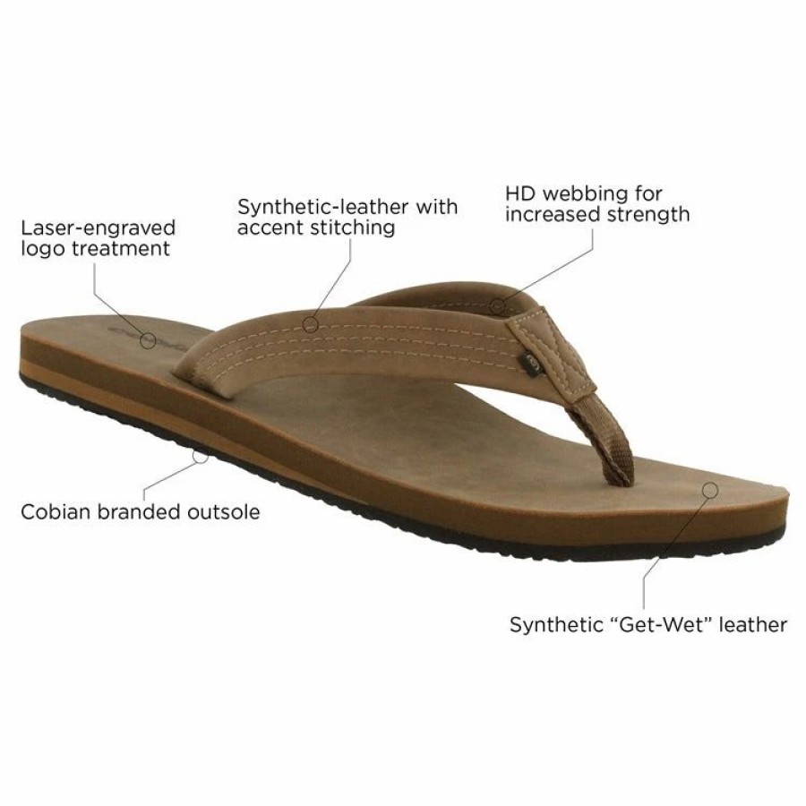 Footwear * | Cobian Mens Sandals Las Olas 2