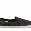 Footwear * | Sanuk Womens Shoes Pair O Dice Yew-Knit Black (Blk)