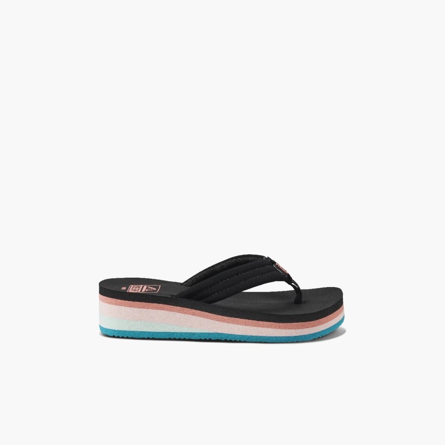 Footwear * | Reef Kids Sandals Ahi Wedge