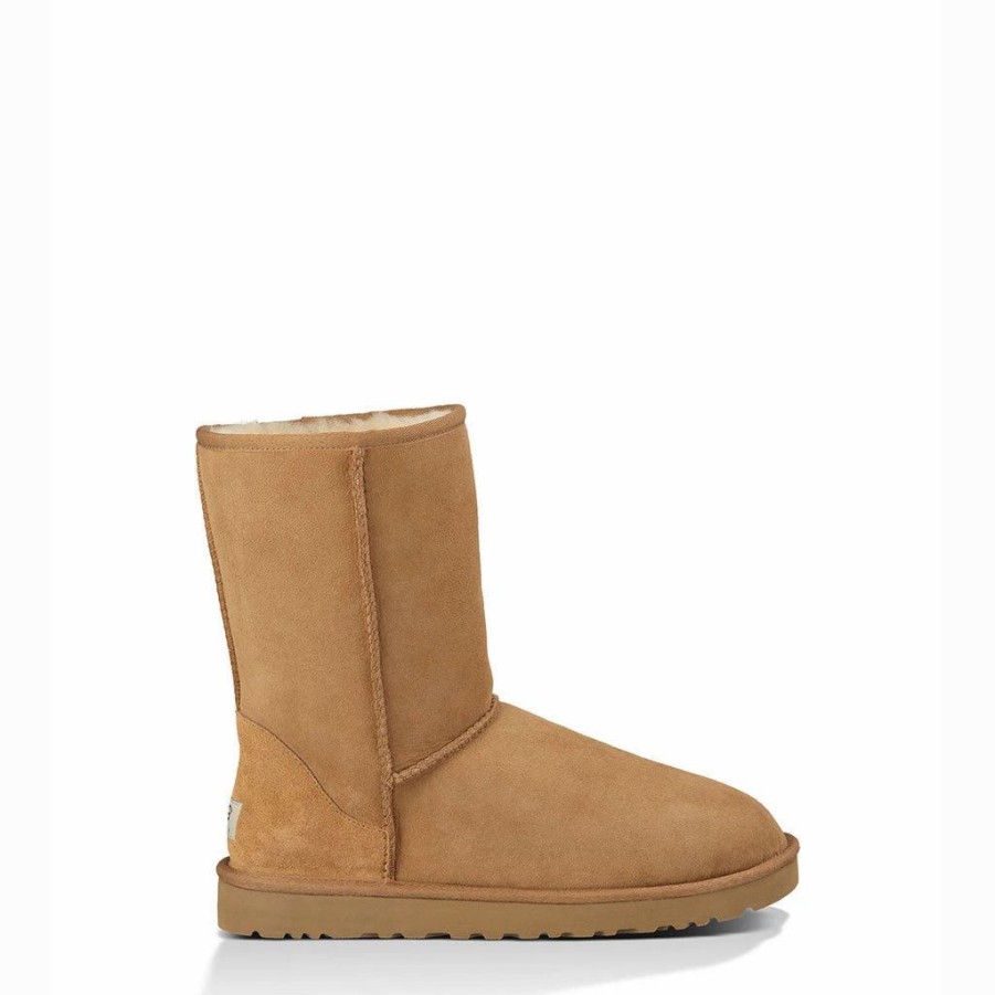 Footwear * | Ugg Mens Boot Classic Short Chestnut