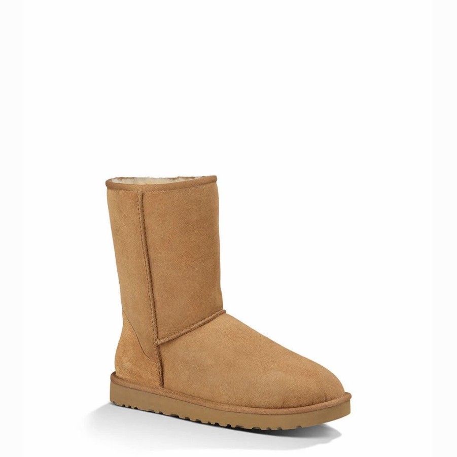 Footwear * | Ugg Mens Boot Classic Short Chestnut