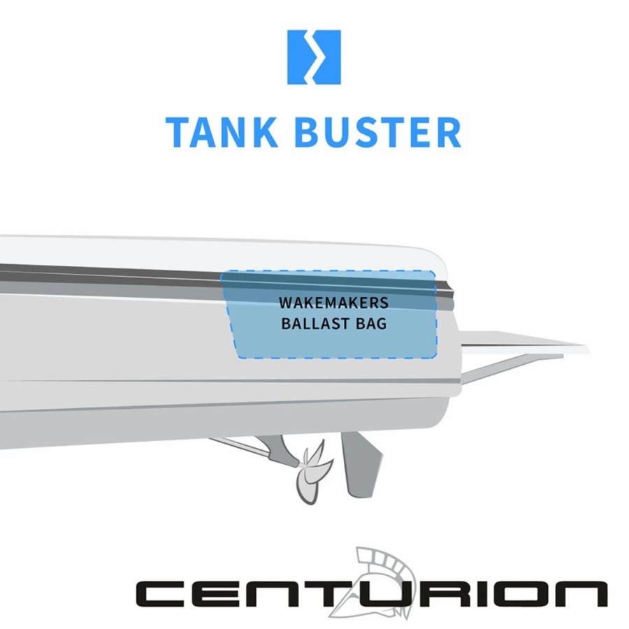 Wakeboard Ballast * | Wakemakers 2008 Enzo Centurion Sv220 Tankbuster Rear Factory Ballast Upgrade