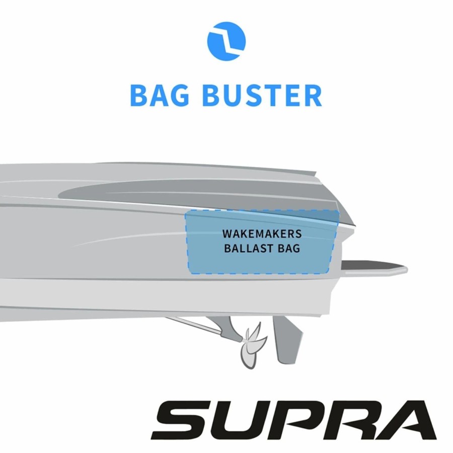 Wakeboard Ballast * | Wakemakers 2009-2012 Supra Launch 21V Bagbuster Rear Factory Ballast Upgrade