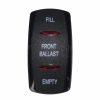 Wakeboard Ballast * | Wakemakers Ballast Rocker Switch Cover Front