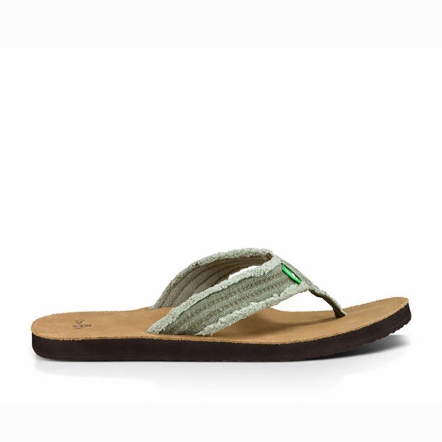 Footwear * | Sanuk Mens Sandals Fraid Not