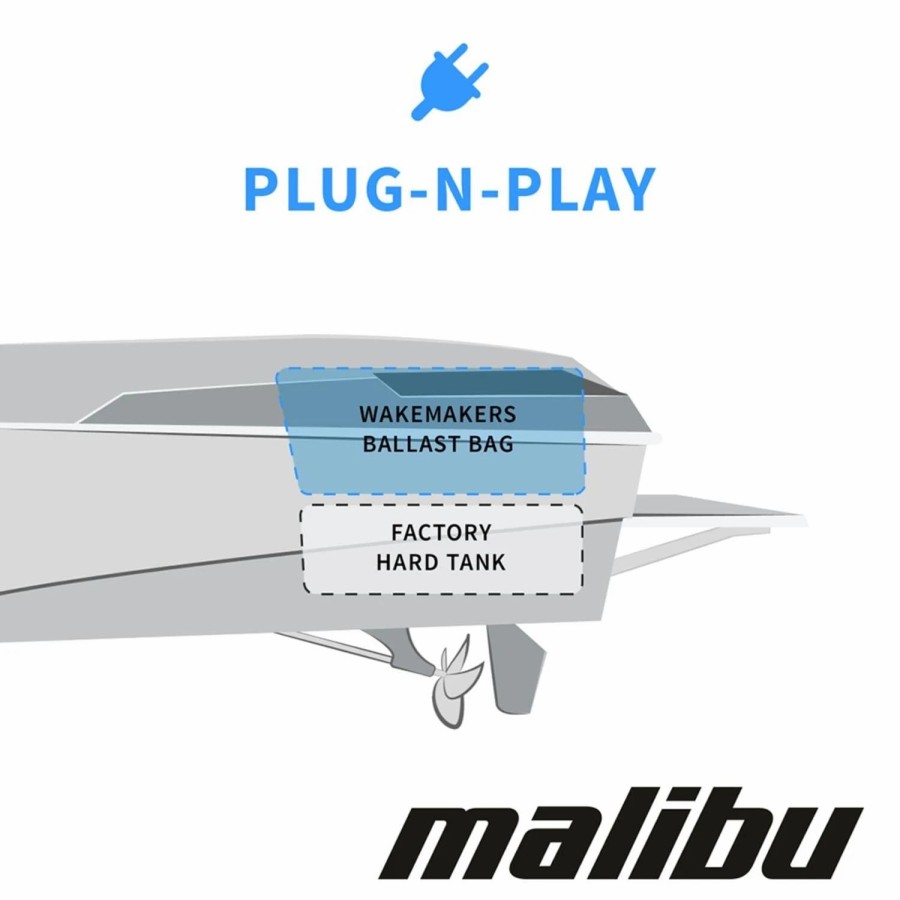 Wakeboard Ballast * | Wakemakers 2013-2015 Malibu Wakesetter 24 Mxz Rear Factory Ballast Upgrade