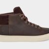 Footwear * | Ugg Mens Boot Baysider High Weather Grizzly Leather