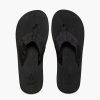 Footwear * | Reef Womens Sandals Sandy Black/Black