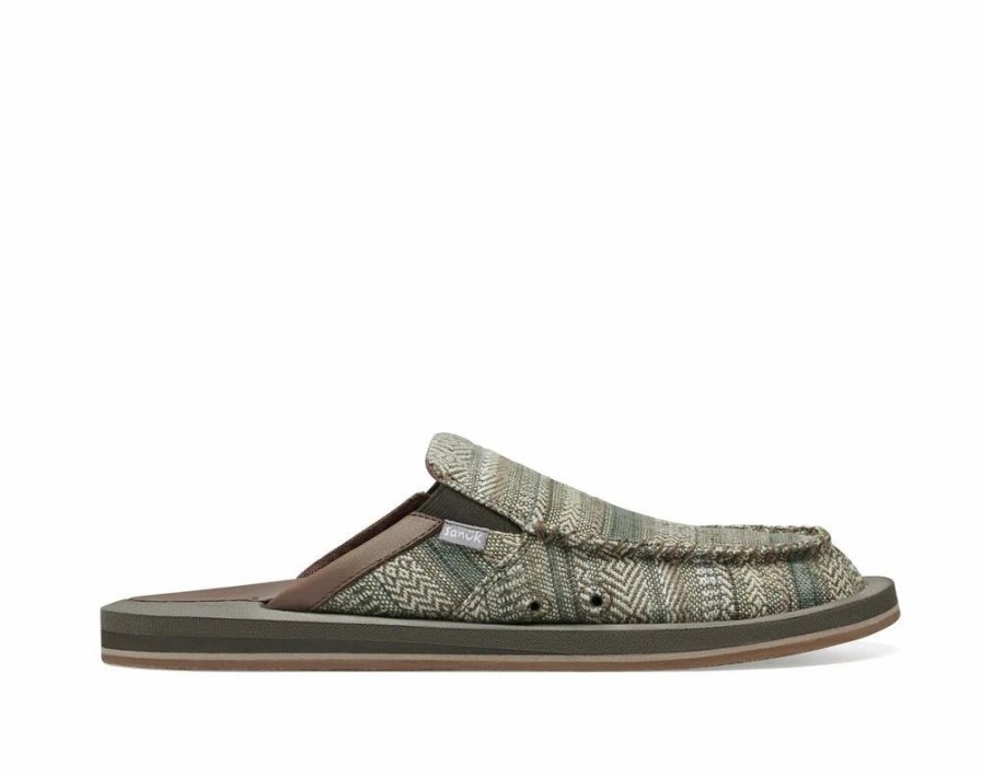 Footwear * | Sanuk Mens Shoes You Got My Back Artesano Brown Topaz (Btpz)