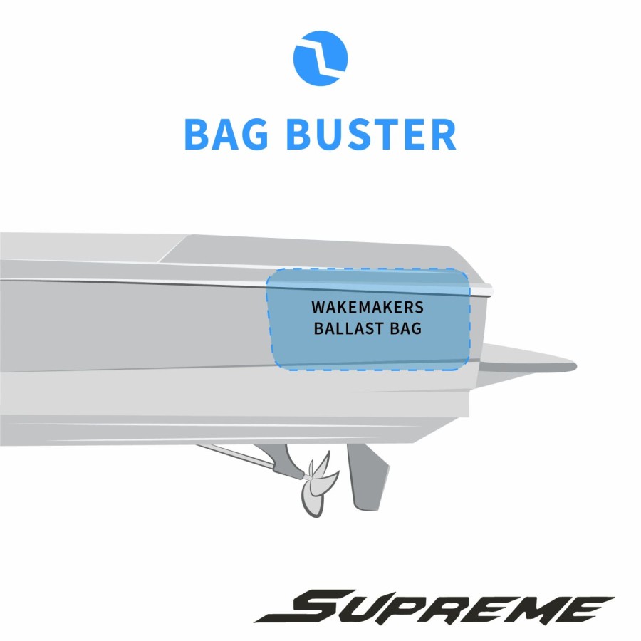 Wakeboard Ballast * | Wakemakers 2016-2021 Supreme S238 Bagbuster Rear Factory Ballast Upgrade