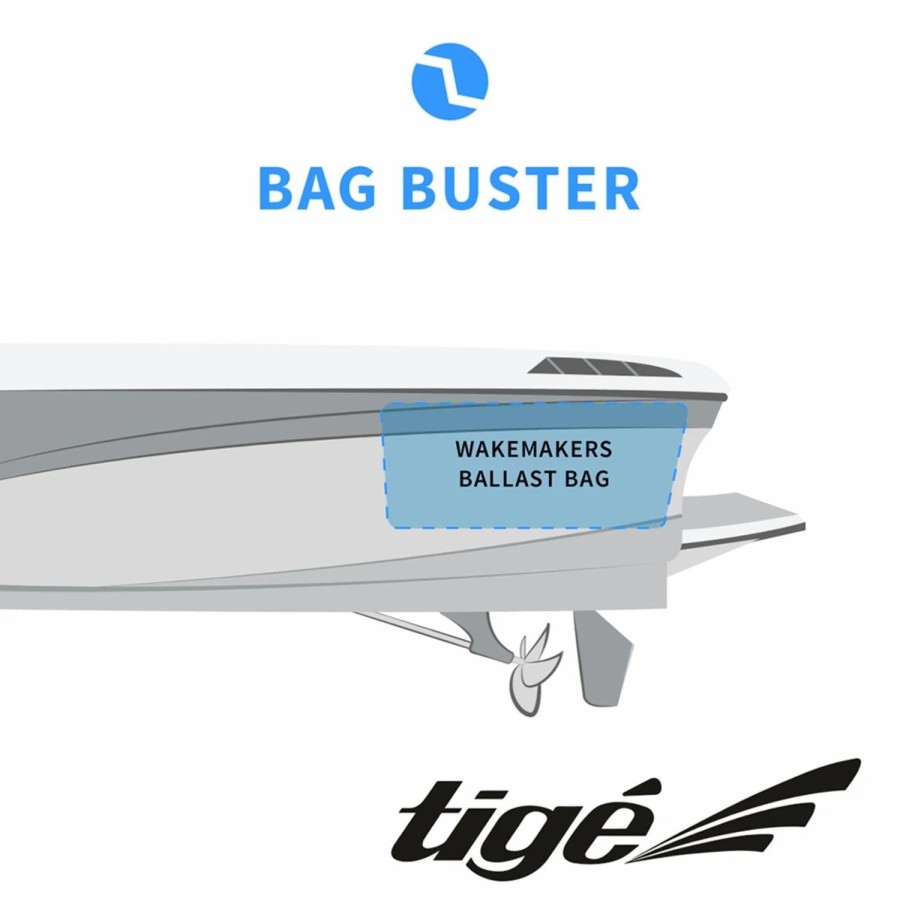 Wakeboard Ballast * | Wakemakers 2019 Tige R23 Bagbuster Rear Factory Ballast Upgrade