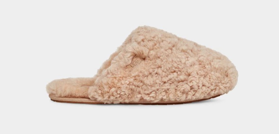 Footwear * | Ugg Womens Slippers Maxi Curly Slide