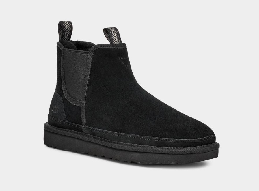 Footwear * | Ugg Mens Boot Neumel Chelsea Black