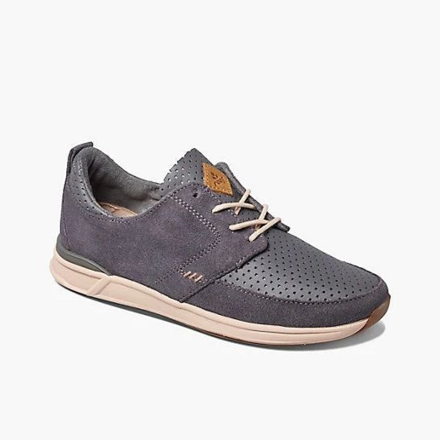 Footwear * | Reef Womens Shoes Rover Low Lx Charcoal