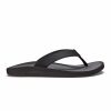 Footwear * | Olukai Mens Sandals Koko'O Black / Dark Shadow (406C)