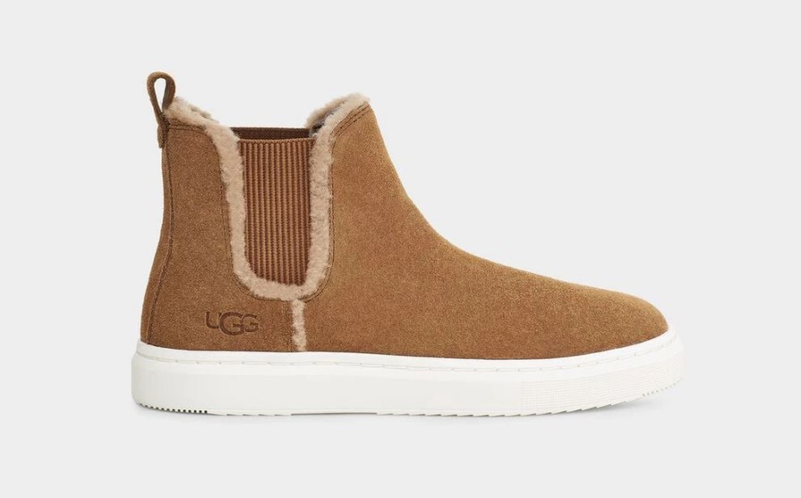 Footwear * | Ugg Womens Boot Alameda Chelsea Chestnut