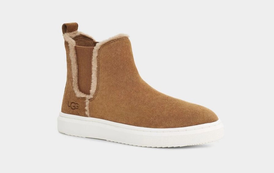 Footwear * | Ugg Womens Boot Alameda Chelsea Chestnut