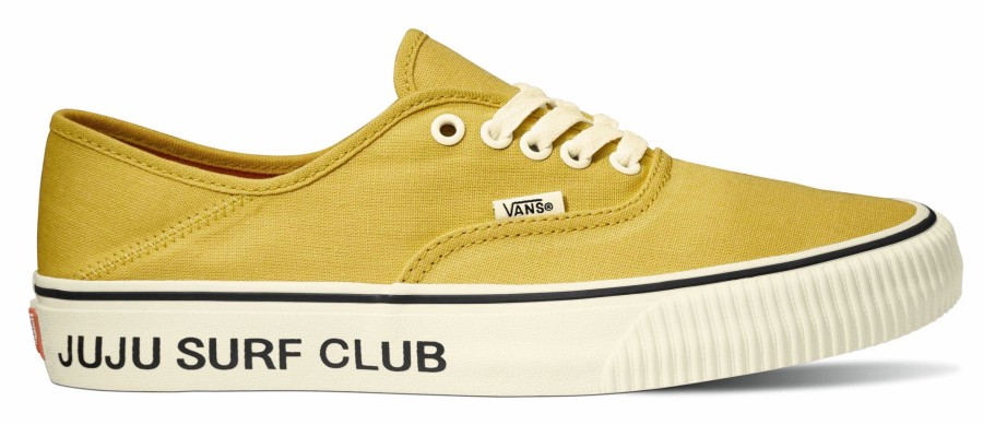 Footwear * | Vans Shoes Vans X Juju Surf Club Authentic Vr3 Sf Mineral Yellow (Kig)